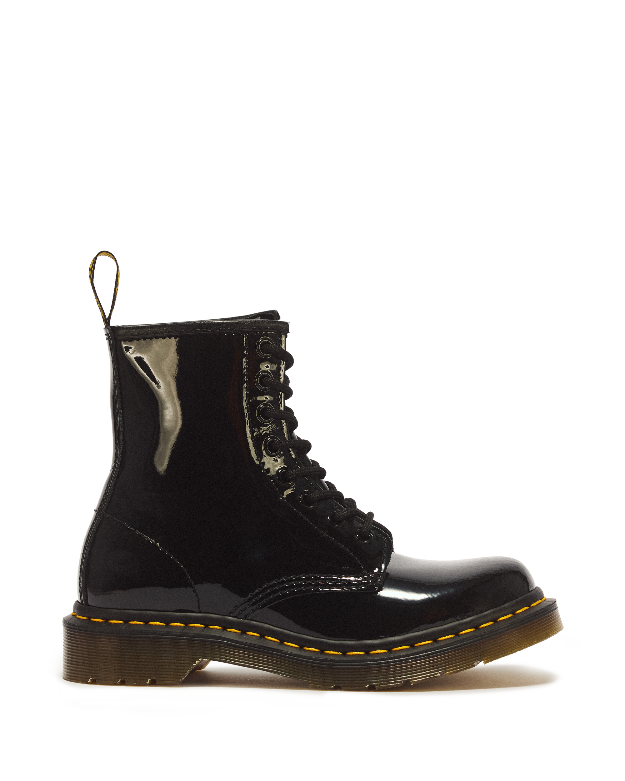 1460 Women's Patent Leather Lace Up Boots
