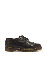 3989 Yellow Stitch Smooth Leather Brogue Shoes
