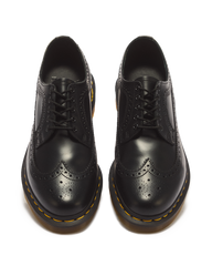 3989 Yellow Stitch Smooth Leather Brogue Shoes