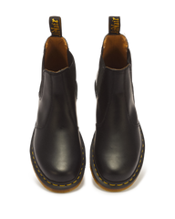 2976 Yellow Stitch Smooth Leather Chelsea Boots