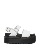 Voss Women's Leather Strap Platform Sandals