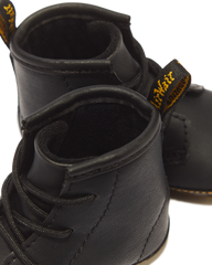 Newborn 1460 Auburn Leather Booties