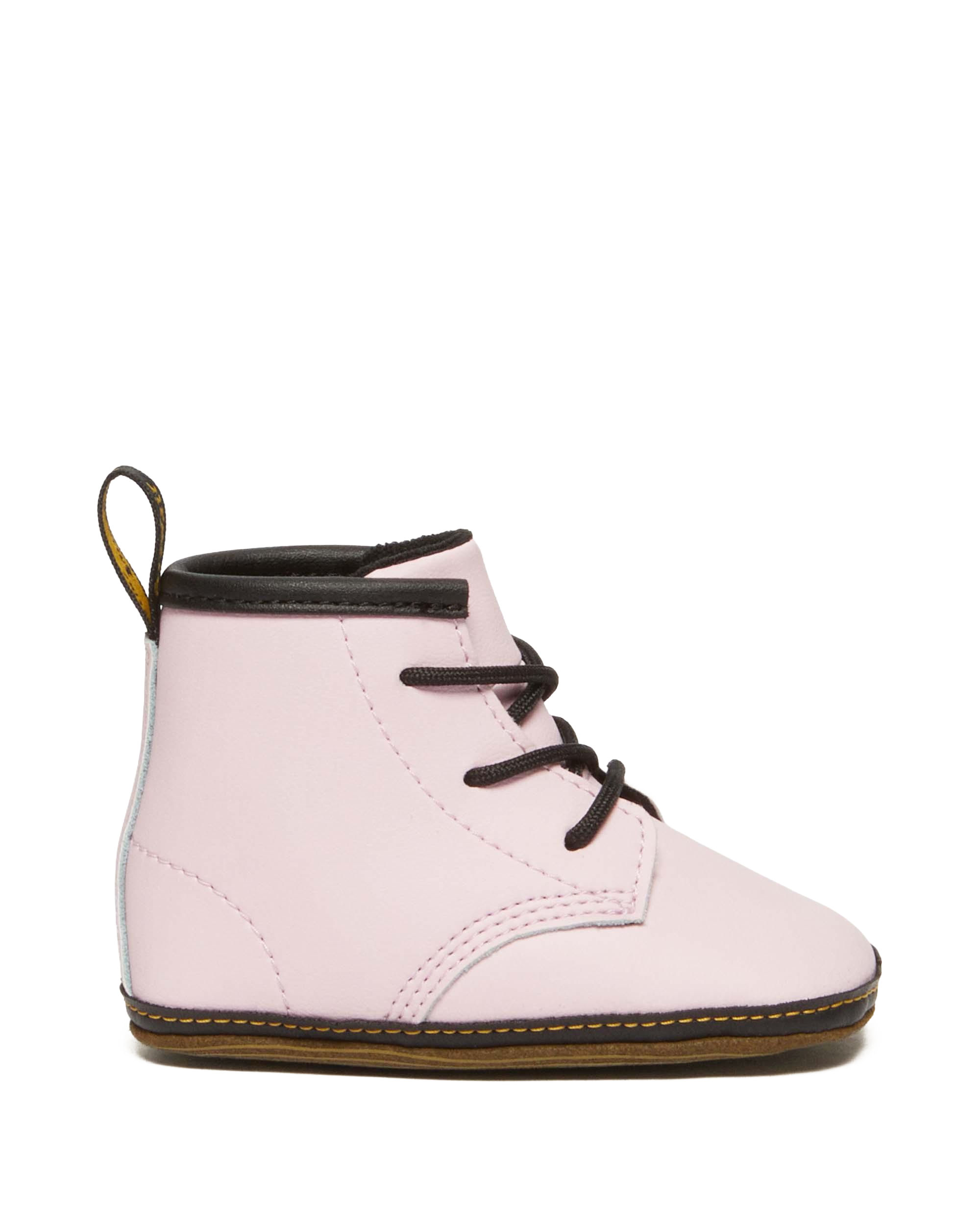 Newborn 1460 Auburn Leather Booties