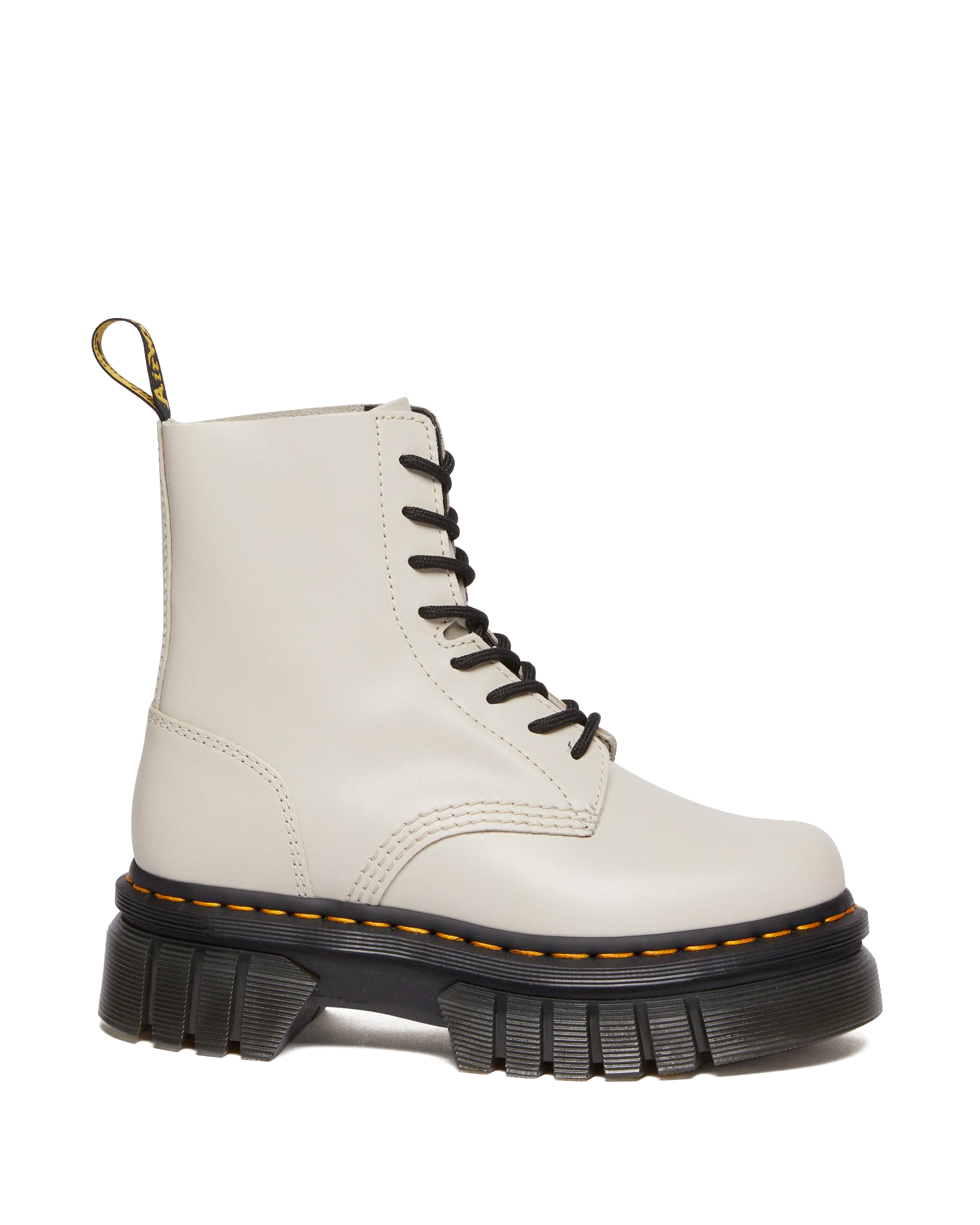Audrick Nappa Leather Platform Ankle Boots
