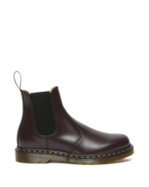 2976 Yellow Stitch Smooth Leather Chelsea Boots