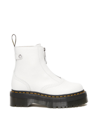 Jetta Zipped Sendal Leather Platform Boots