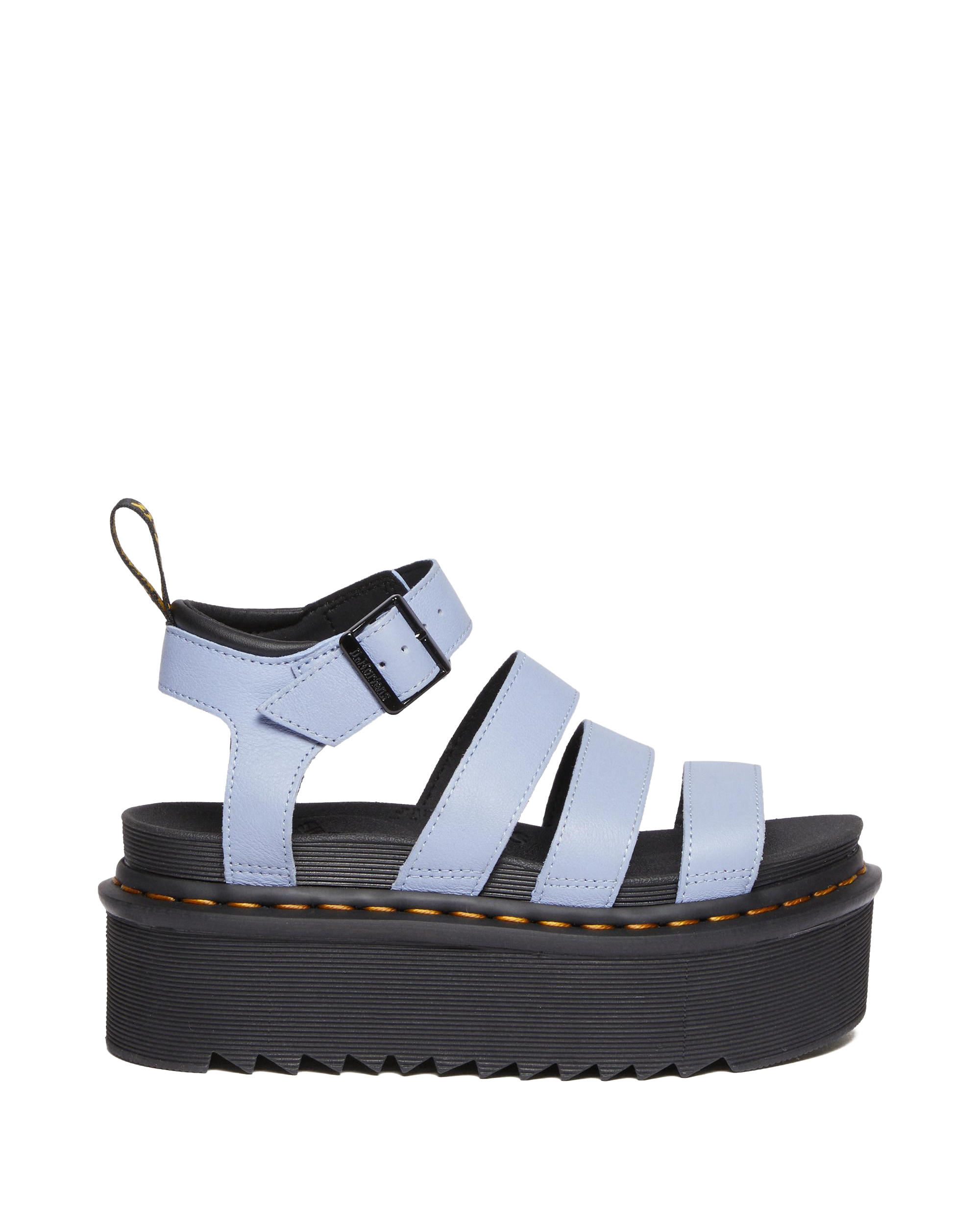 Blaire Pisa Leather Platform Strap Sandals