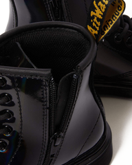 Junior 1460 Rainbow Patent Leather Lace Up Boots