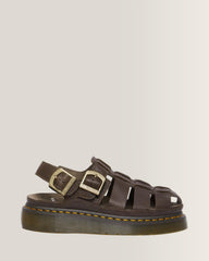 Wrenlie Grizzly Leather Fisherman Sandals