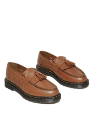Adrian Woven Leather Tassel Loafers