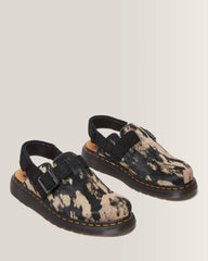 Jorge Ii Contrast Hair On Slingback Mule