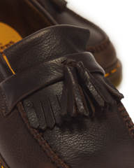 Adrian Yellow Stitch Ambassador Leather Loafers