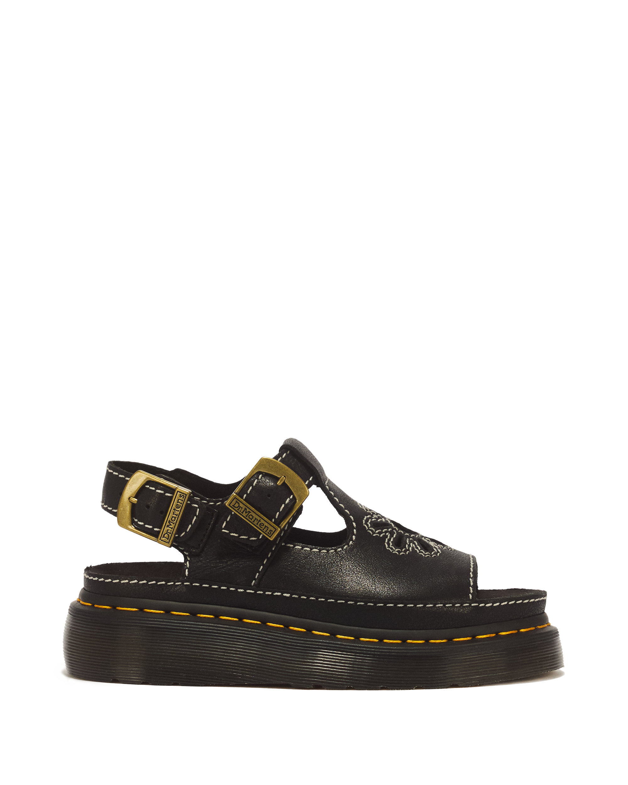 Dunnet Flower Full Grain Leather Sandals
