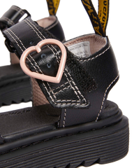 Toddler Marlow Hearts leather Sandals