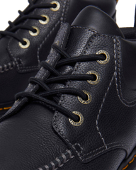Zebzag Leather Casual 4-Eye Lace-Up Boots