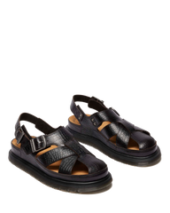 Fisherman Crocodile Analine Leather Sandals