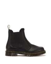 2976 LEONORE II FAUX FUR LINED SOFT LEATHER CHELSEA BOOTS