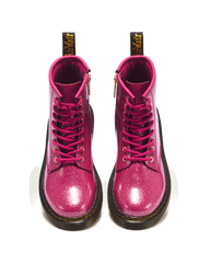 JUNIOR 1460 GLITTER PATENT LEATHER BOOTS