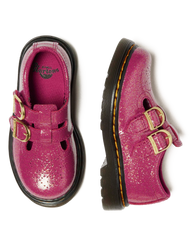 TODDLER 8065 GLITTER PATENT LEATHER MARY JANE SHOES