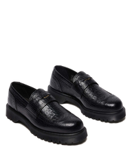 Penton Brogue Emboss Leather Loafers