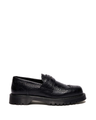 Penton Brogue Emboss Leather Loafers