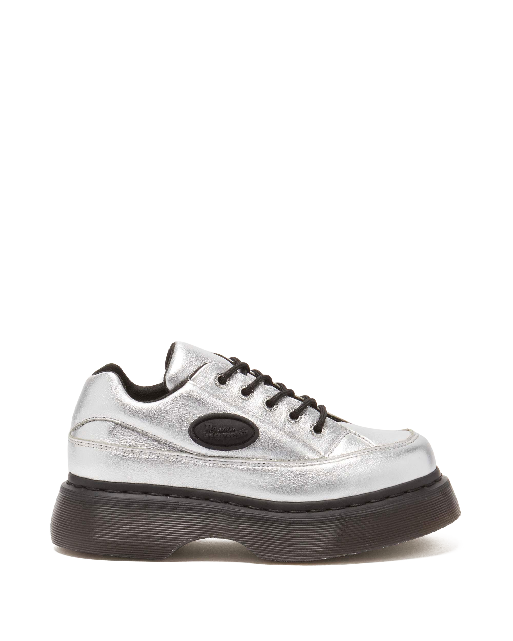 Buzz 5-eye metalic leather shoes