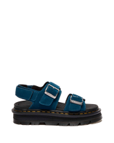 Zebzag Suede Platform Sandals