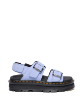 Zebzag Suede Platform Sandals