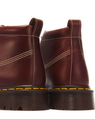 LOWELL CHUKKA MOC TOE LEATHER ANKLE BOOTS