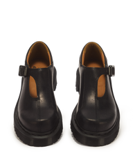Rejena Mary Jane Old Harness Leather Shoes