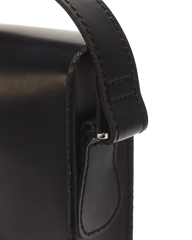 Leather Vertical Crossbody Bag