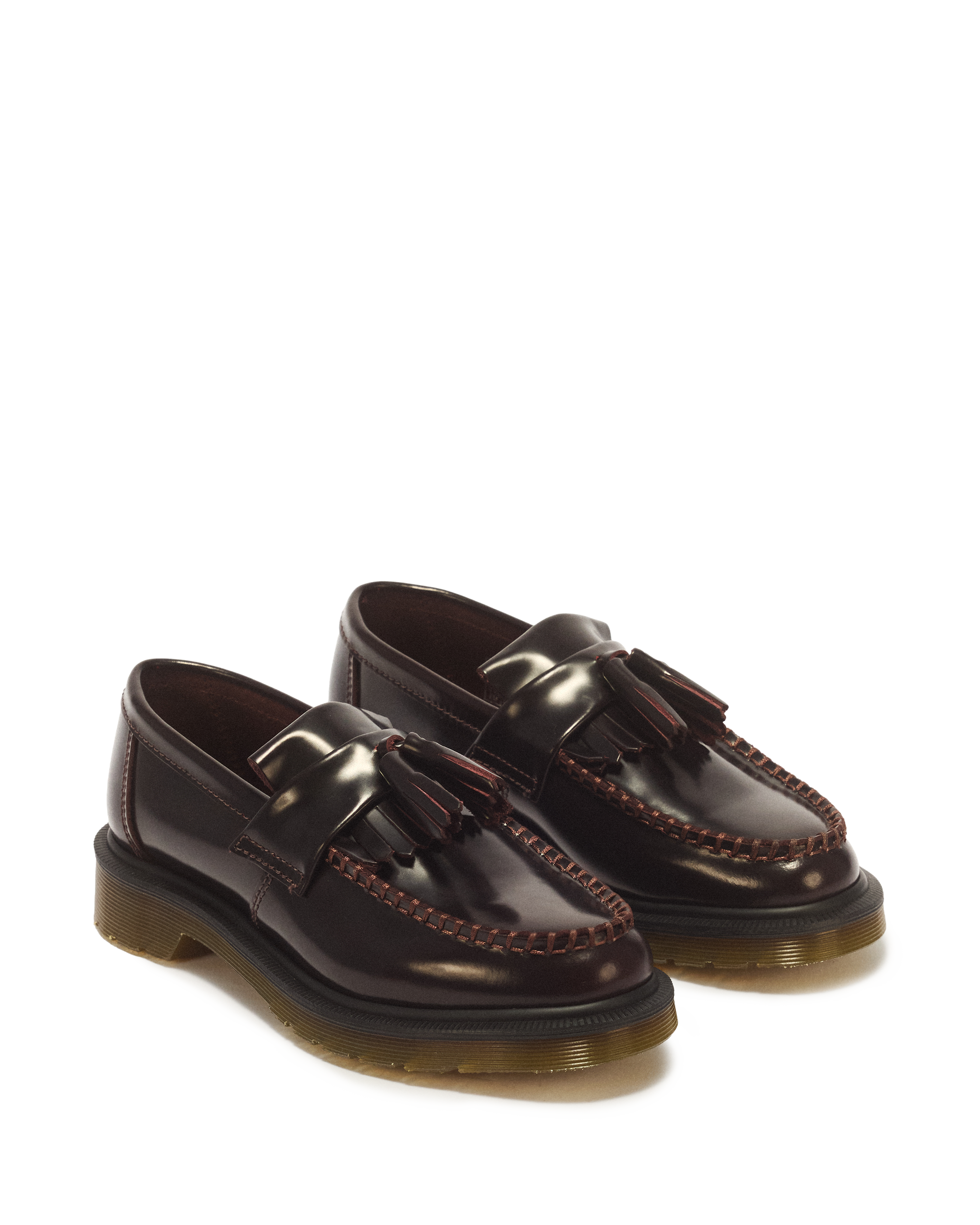 Adrian Arcadia Leather Tassel Loafers