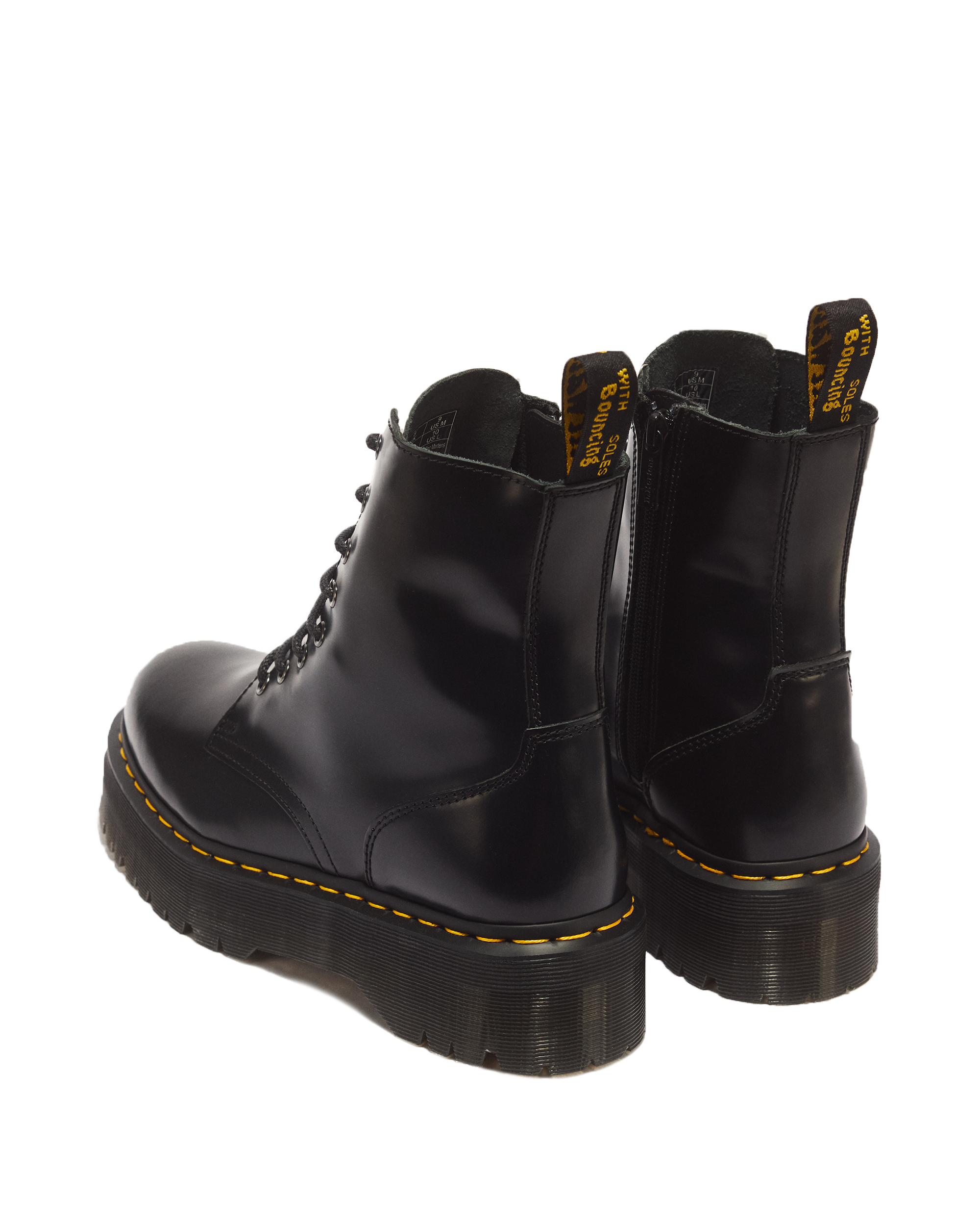 Jadon Boot Smooth Leather Platforms