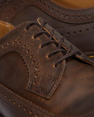 3989 Brogue Crazy Horse Leather Shoes