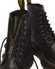 Sinclair Milled Nappa Leather Platform Boots