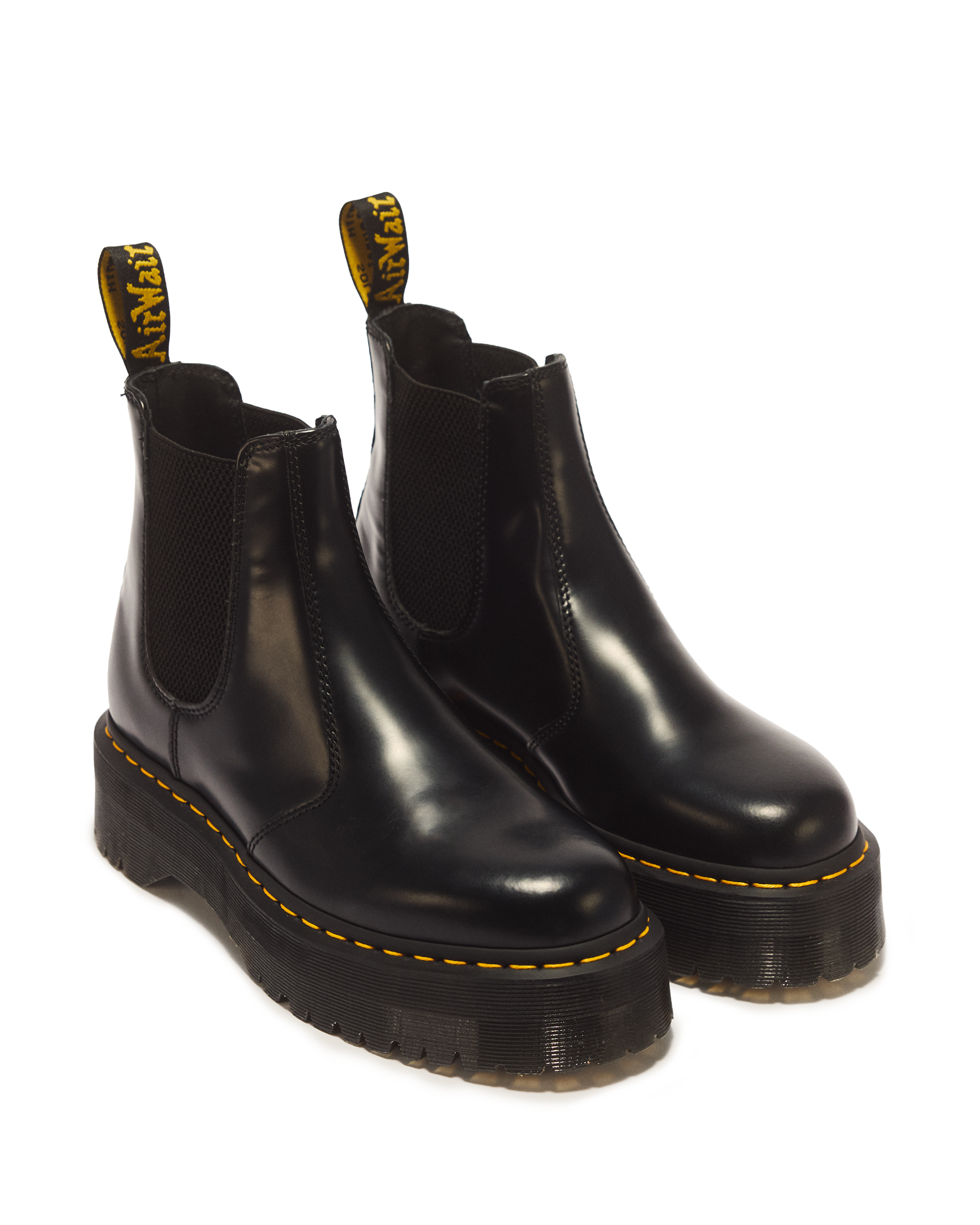 2976 Smooth Leather Platform Chelsea Boots