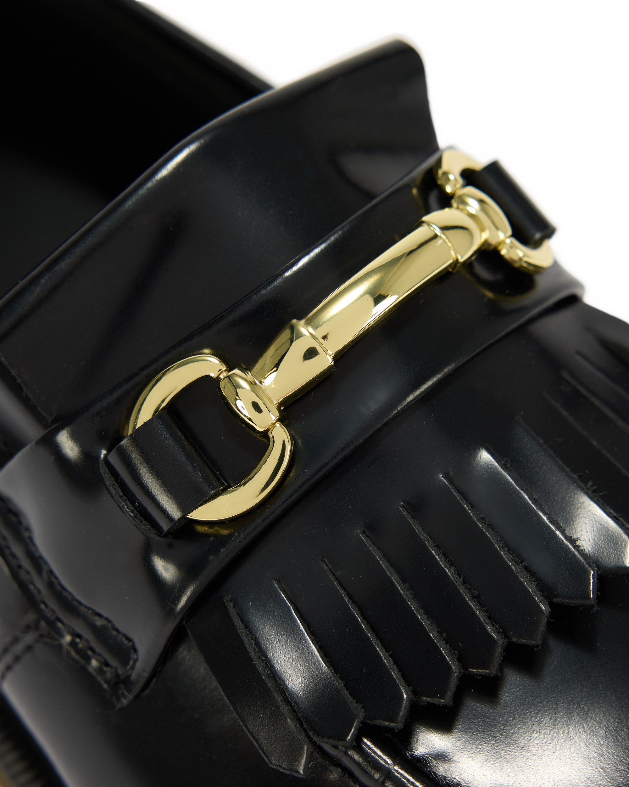 Adrian Snaffle Smooth Leather Kiltie Loafers