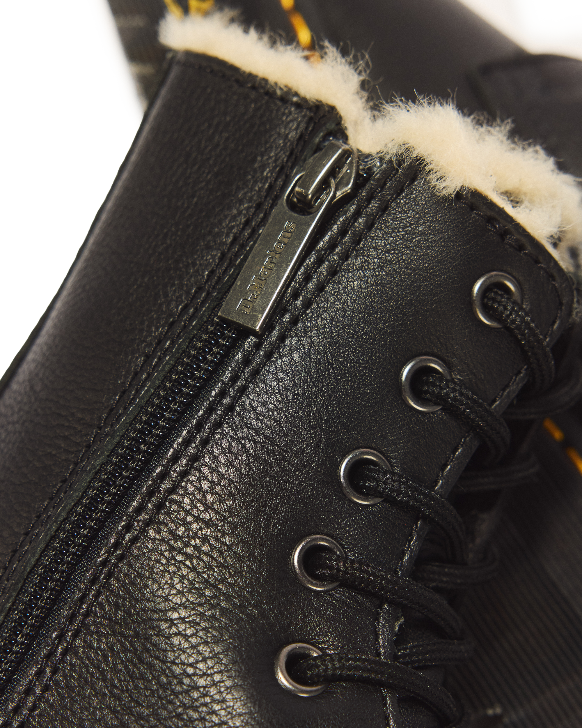 Jadon Boot Leather Faux Fur Lined Platforms