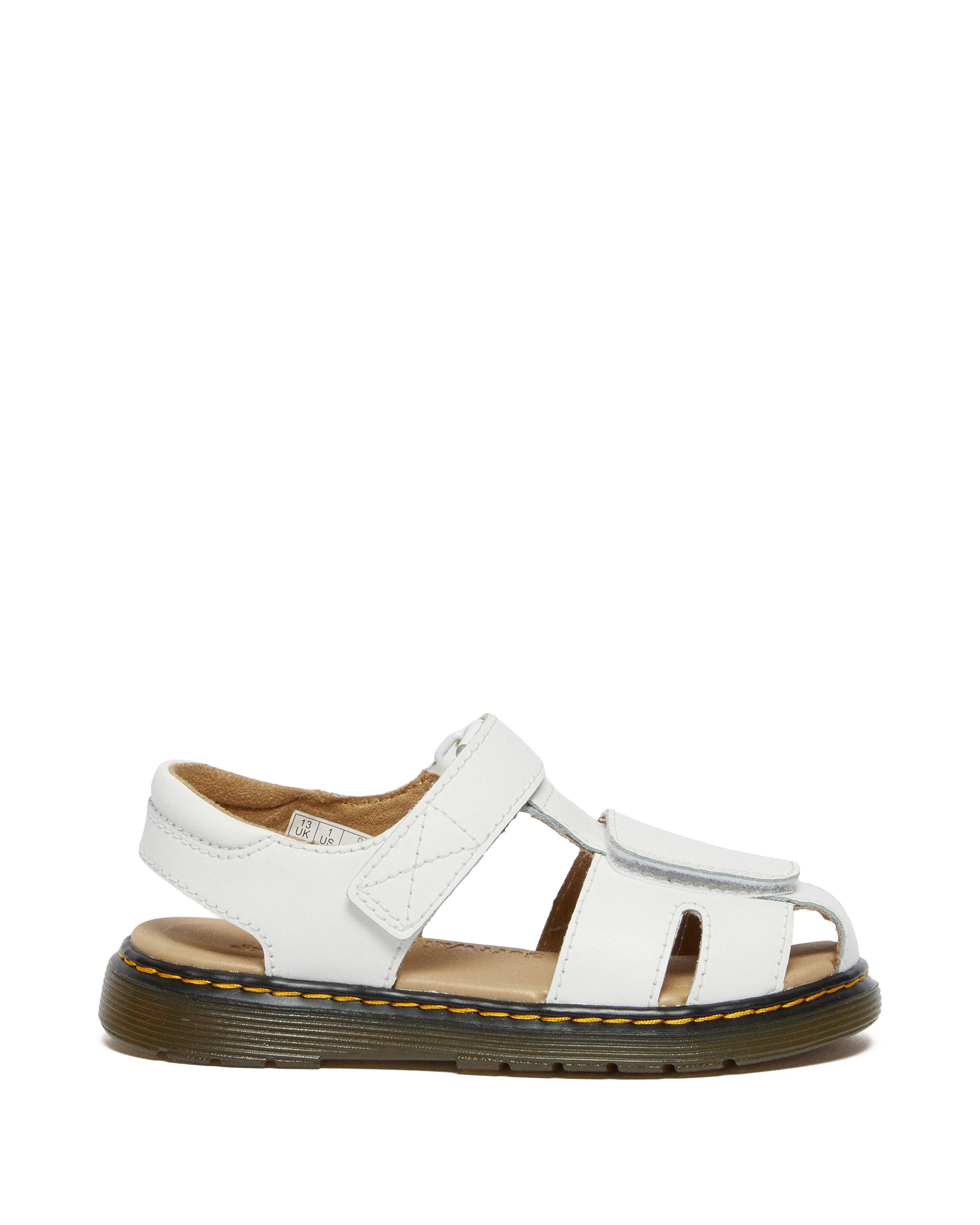 Junior Moby II Leather Velcro Sandals
