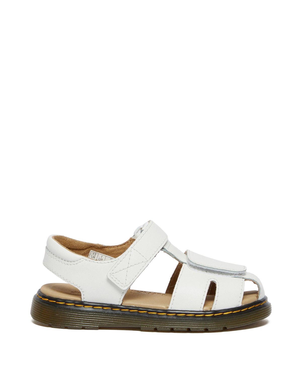 Junior Moby II Leather Velcro Sandals
