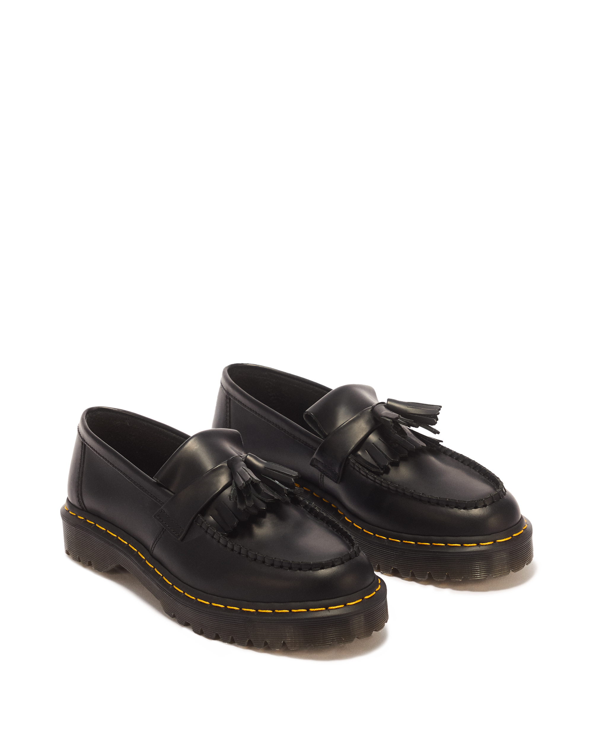 Adrian Bex Smooth Leather Tassel Loafers