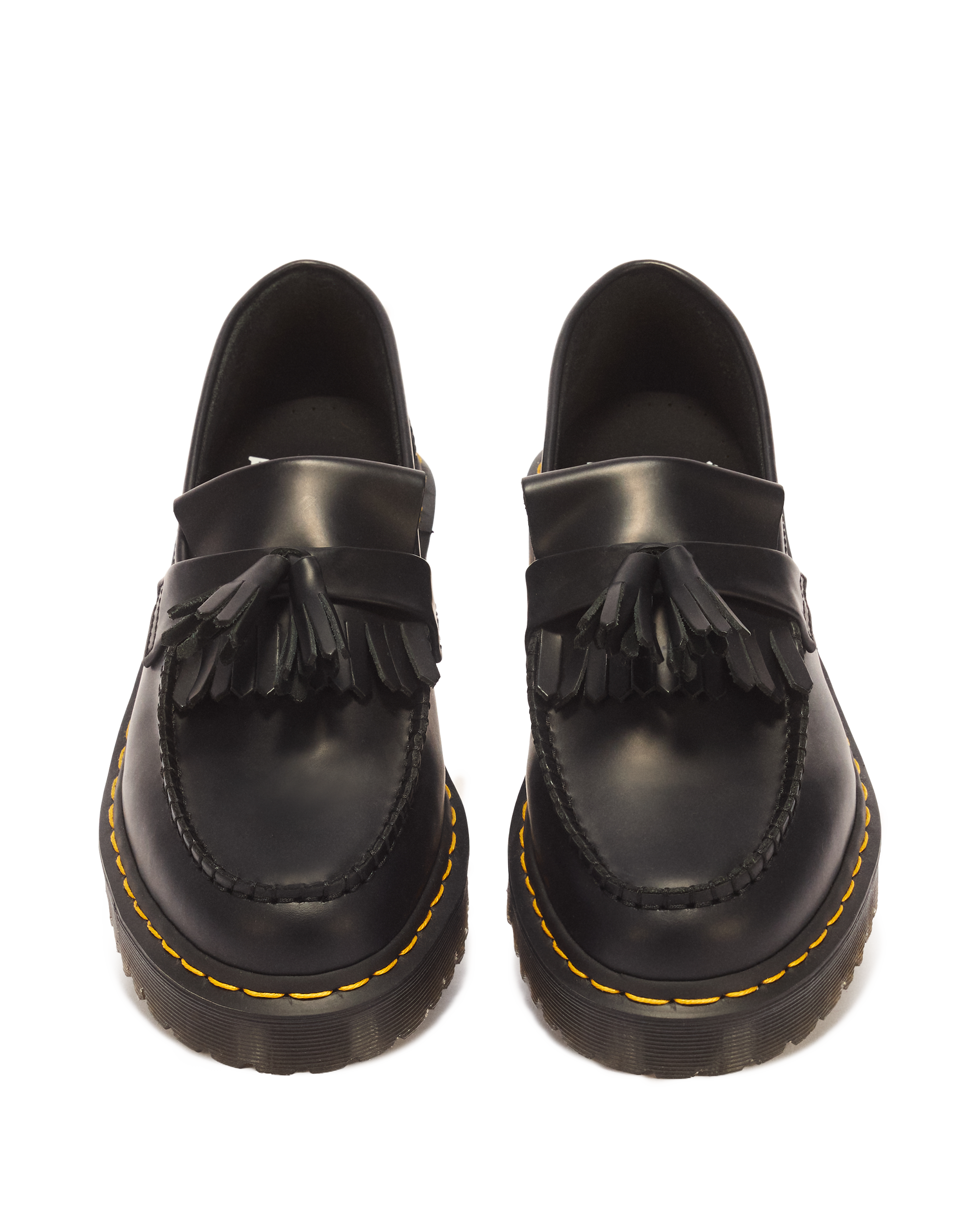 Adrian Bex Smooth Leather Tassel Loafers