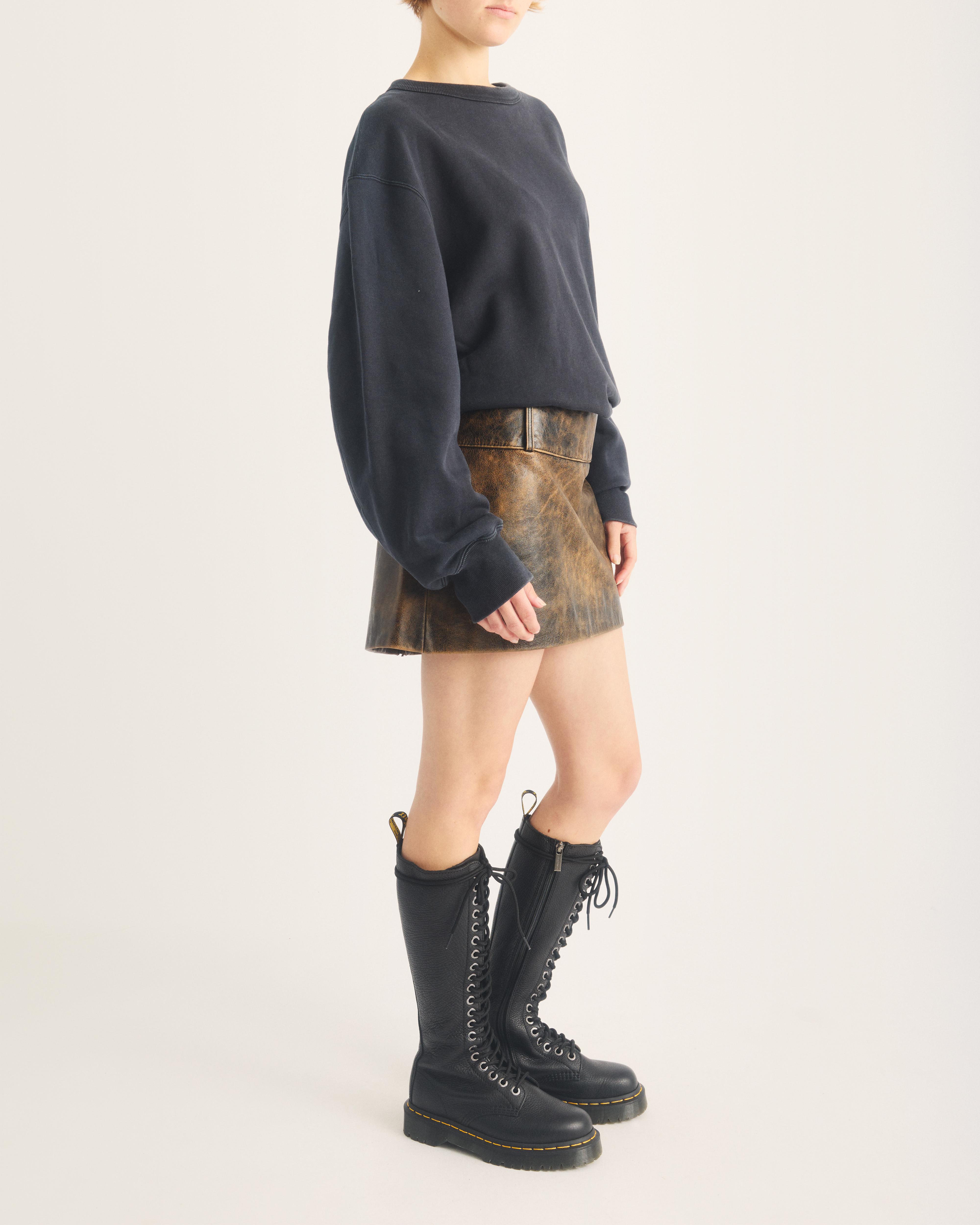 1B60 Bex Pisa Leather Knee High Boots