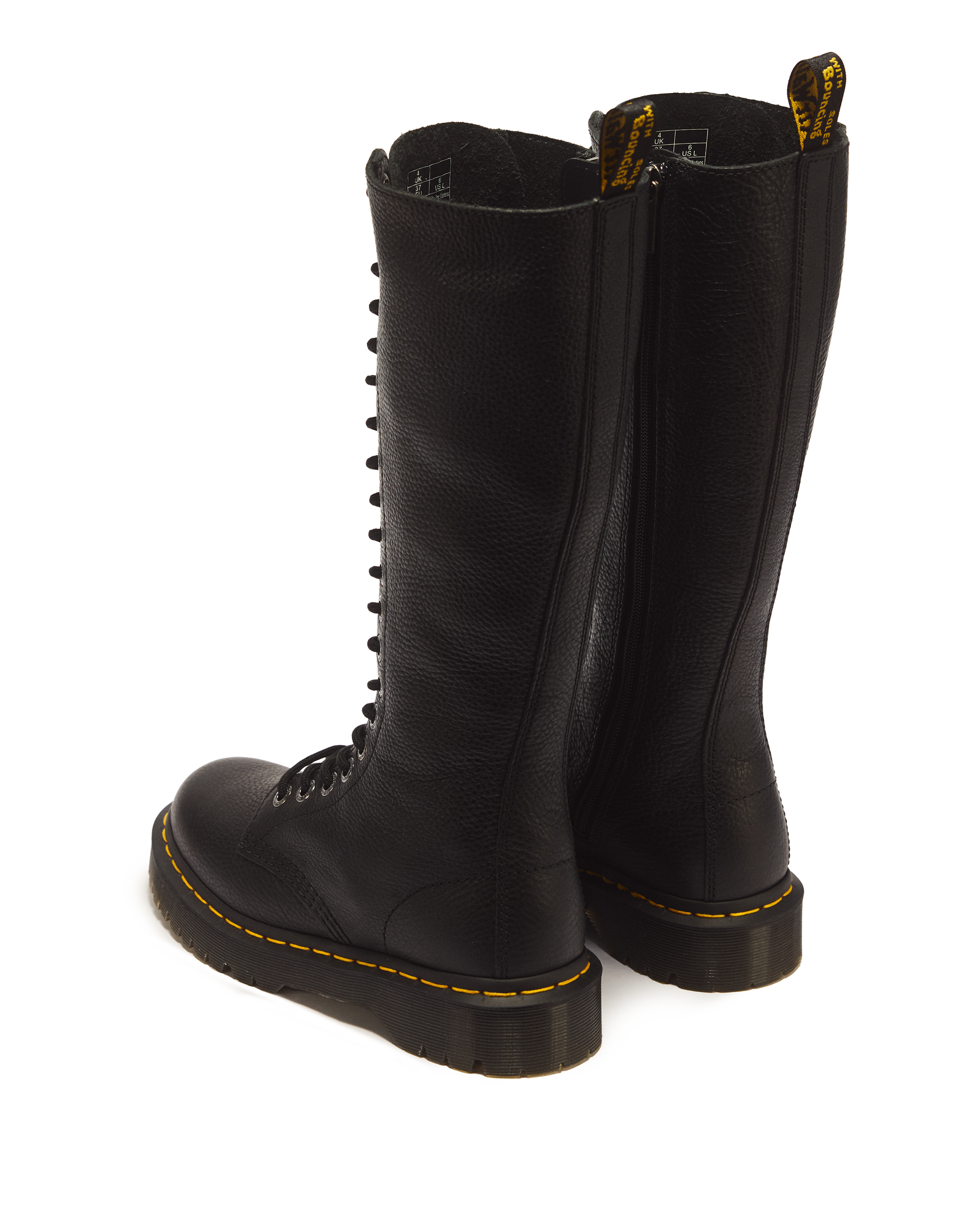 1B60 Bex Pisa Leather Knee High Boots