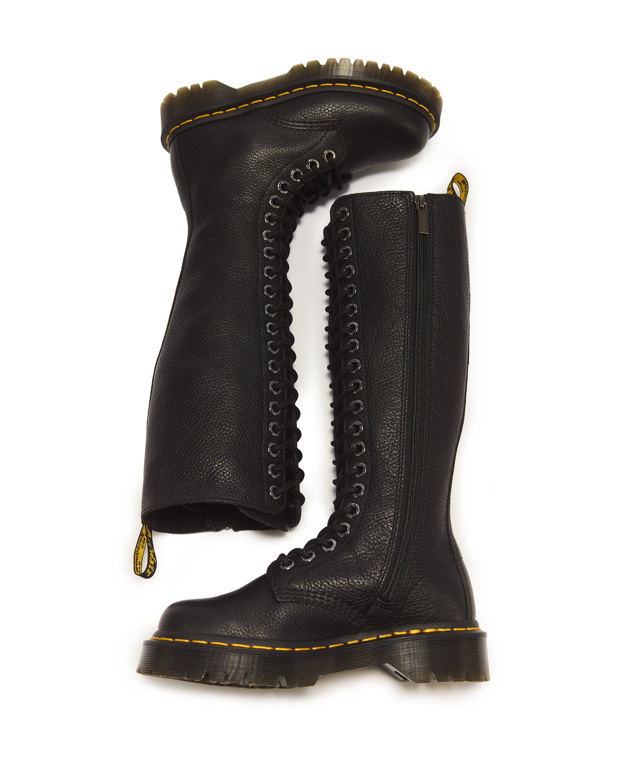1B60 Bex Pisa Leather Knee High Boots