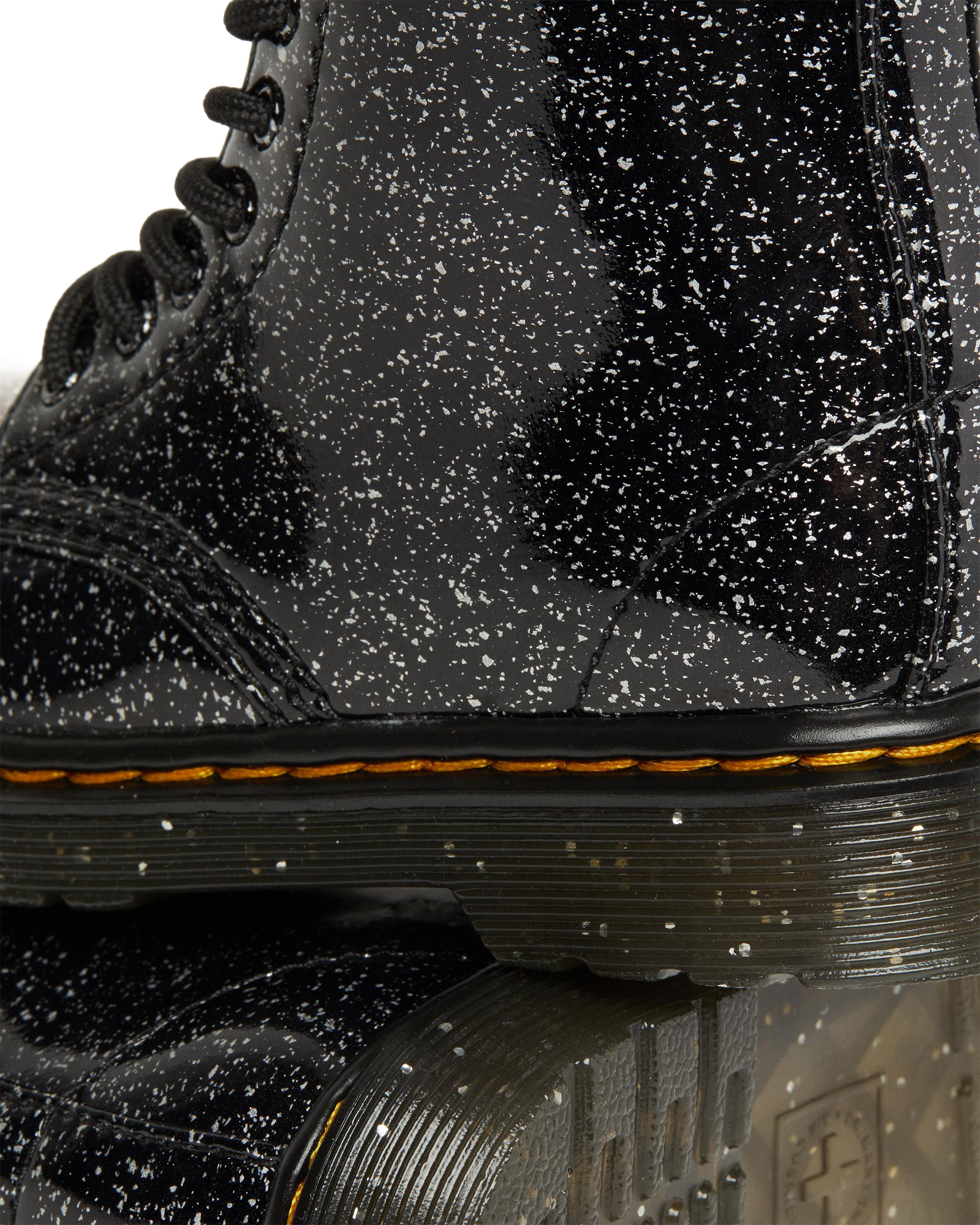 Toddler 1460 Glitter Lace Up Boots