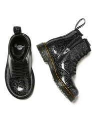 Toddler 1460 Glitter Lace Up Boots