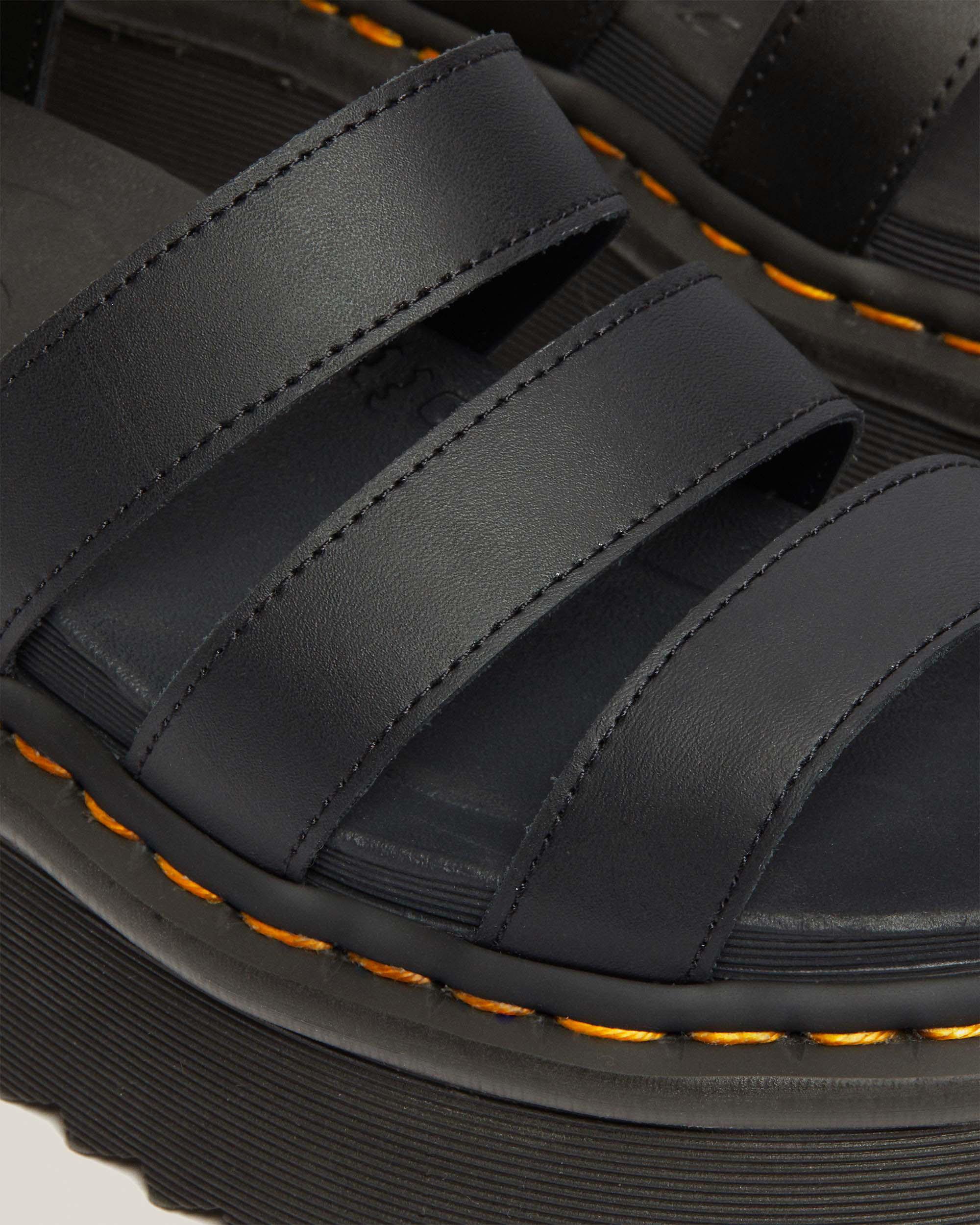 Blaire Hydro Leather Platform Strap Sandals