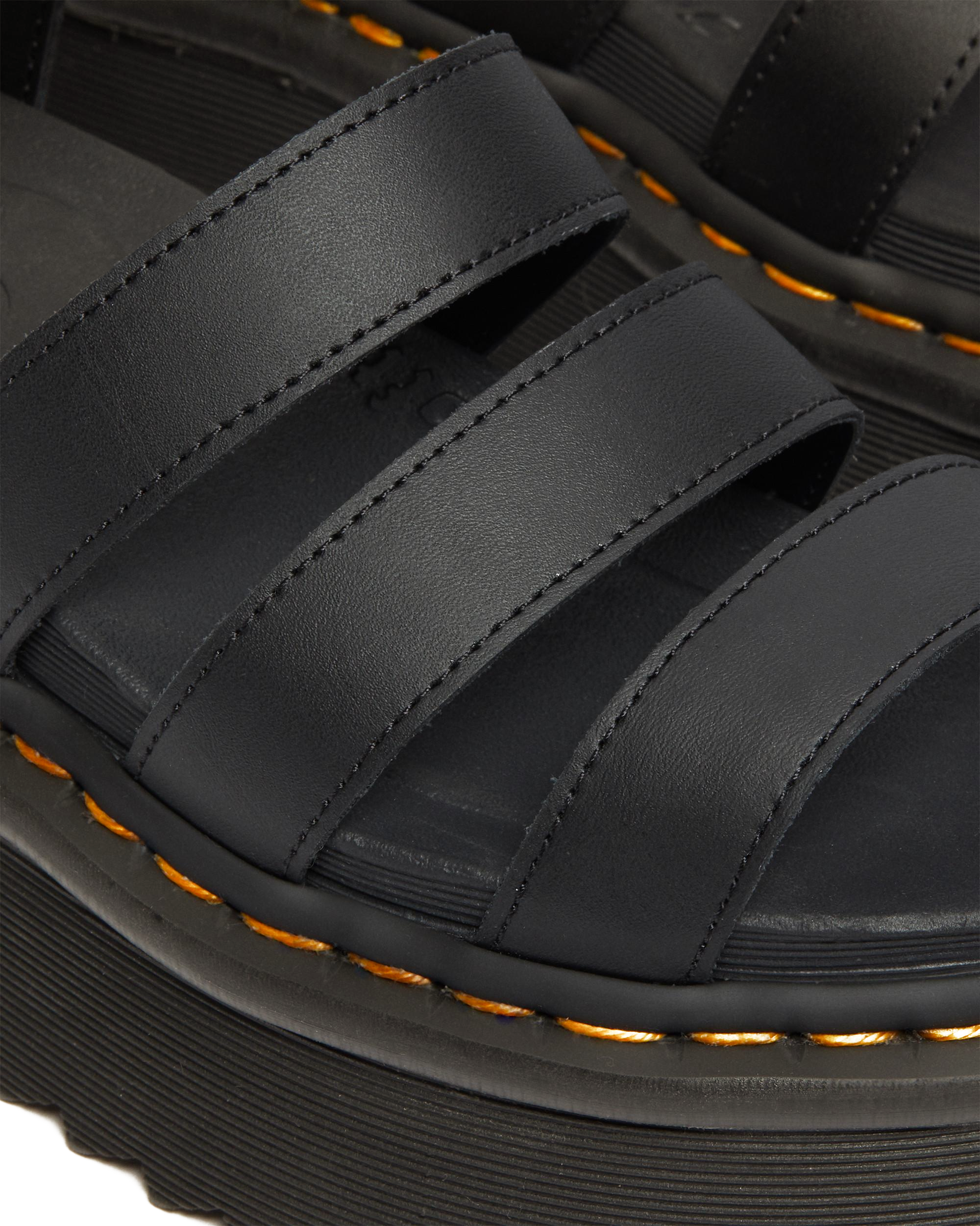 Blaire Hydro Leather Platform Strap Sandals