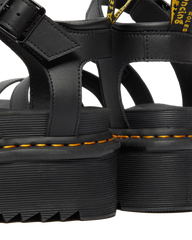 Blaire Hydro Leather Platform Strap Sandals
